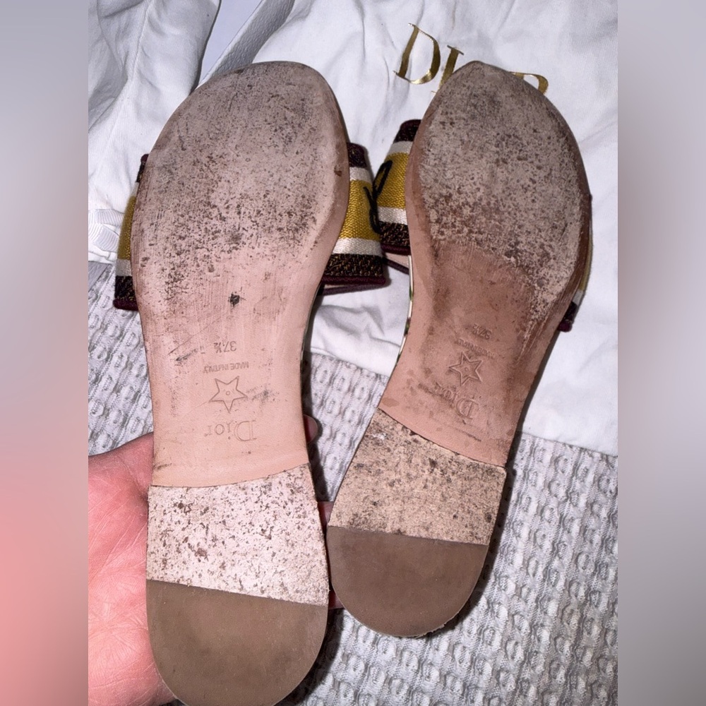 Dior Camouflage Floral Slides - Picture 8 of 8